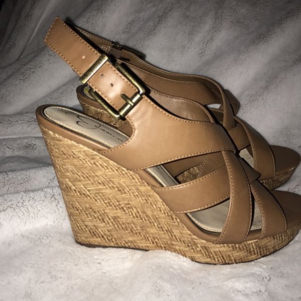 Jessica Simpson wedges